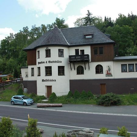 Hotel Waldfrieden Elsterberg Buitenkant foto