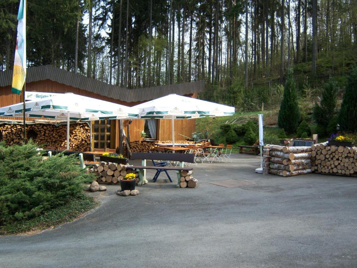 Hotel Waldfrieden Elsterberg Buitenkant foto